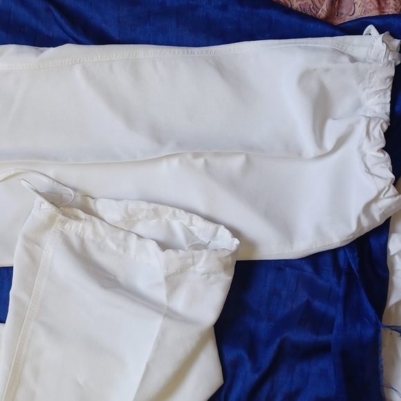 Optimum nostalgic rayon linen blend cargo pants 14‎ - Picture 4 of 6